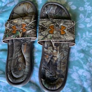 Men’s Camo Underarmor Slides